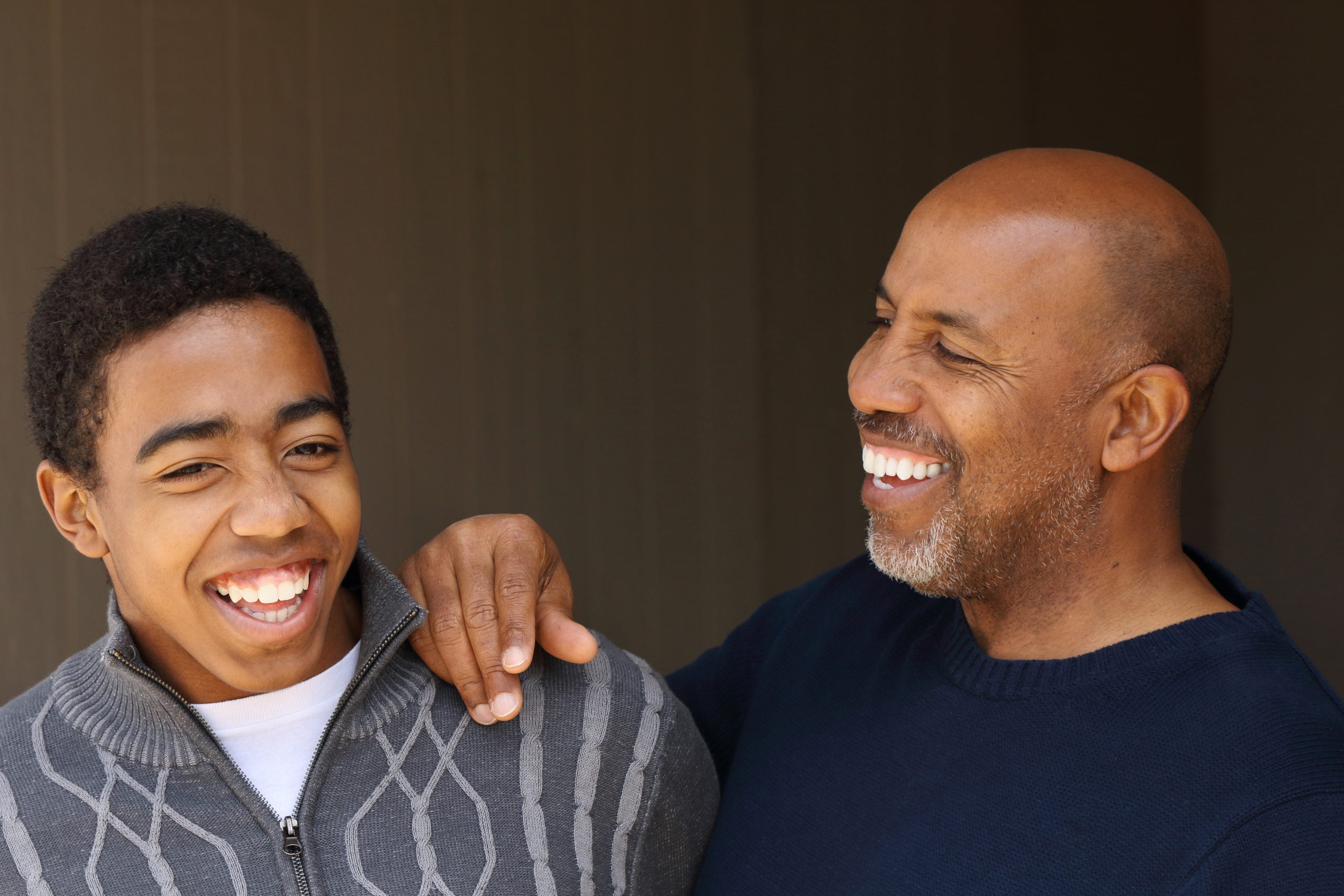 African,American,Father,And,Son